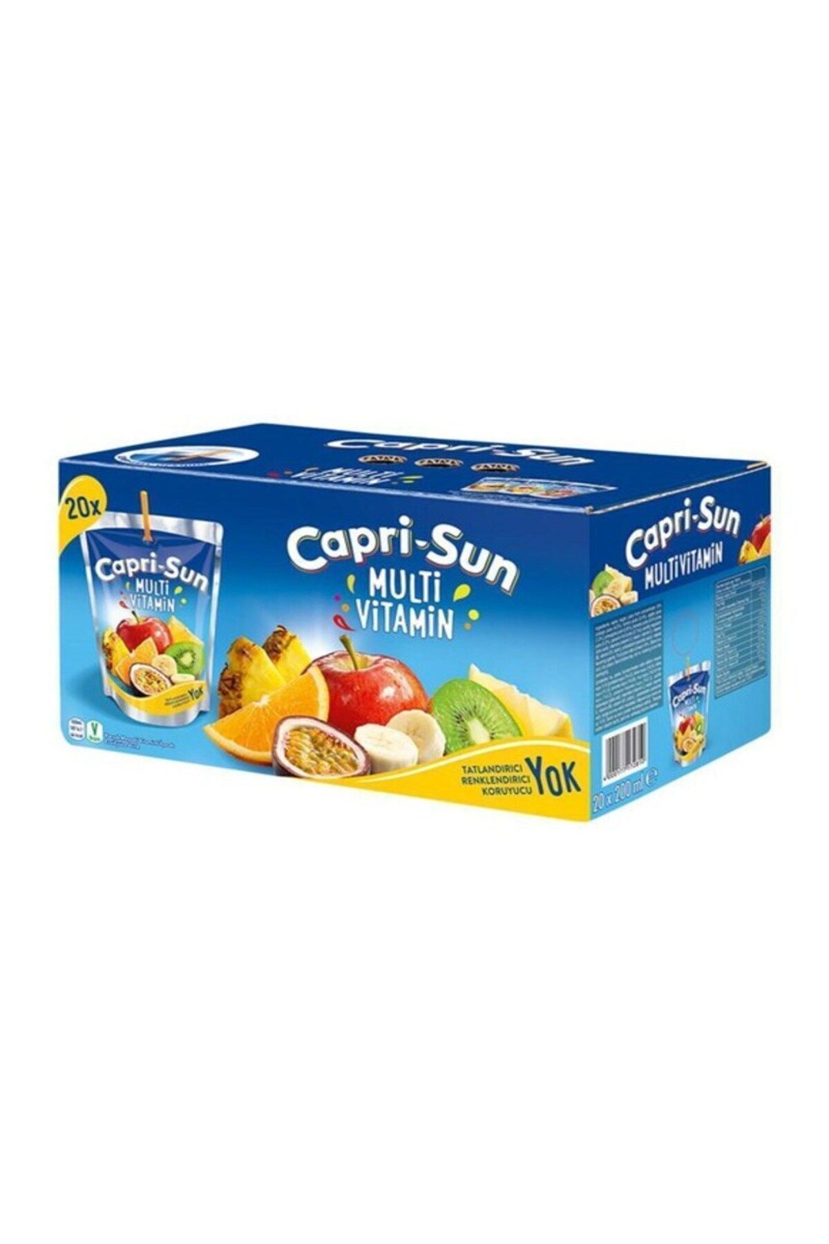 Caprisun Multi Vitamin 200mlx20 Meyve Suyu (1 KOLİ) Caprisun Multi Vitamin 200mlx20 Meyve Suyu (1 KOLİ)
