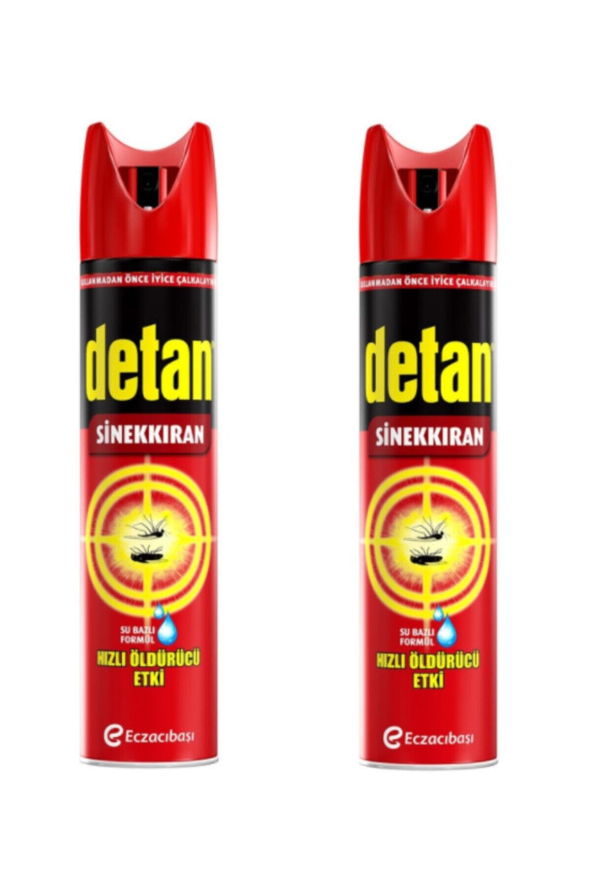 Detan Sinekkıran Su Bazlı Aeresol 275 ml X 2 Adet Detan Sinekkıran Su Bazlı Aeresol 275 ml X 2 Adet