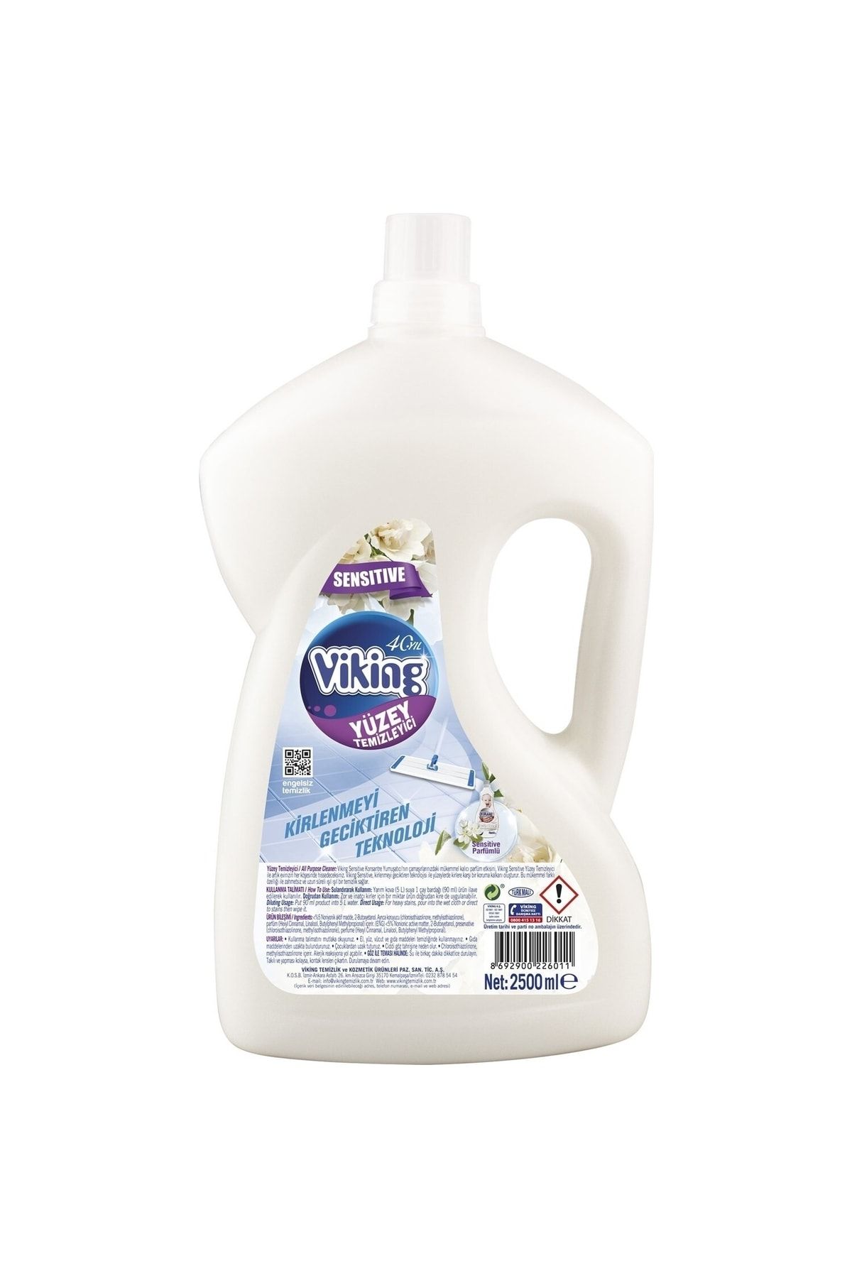 Viking Yüzey Temizleyici Sensitive 2,5lt X 6 Adet Viking Yüzey Temizleyici Sensitive 2,5lt X 6 Adet